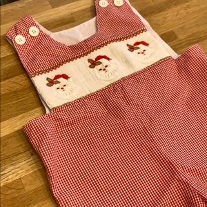 Santa Smocked Jon Jon